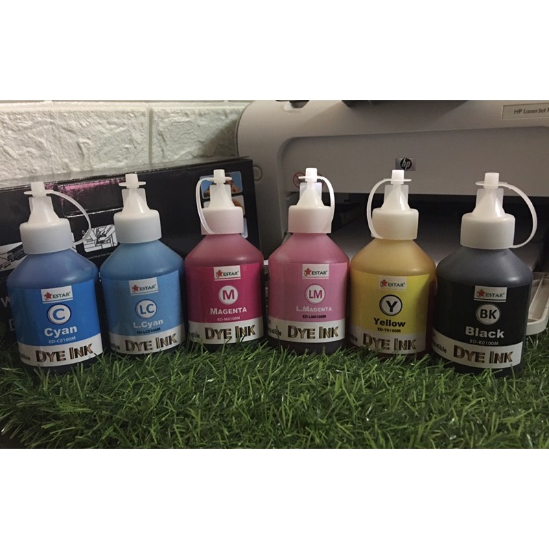 Mực màu 100ml cho máy in Epson T50/T60/R1430/1390/L120/L310/L1110/L3110/L565/L800/805/1300/1800/