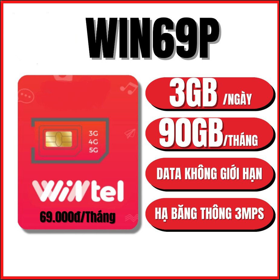 Sim 4G Wintel KM 5GB/ngày free 1 tháng sử dụng sim data tốc độ cao, dùng thoải mái khi dùng trên điện thoại, bộ phát wifi olax ax6, mf6875
