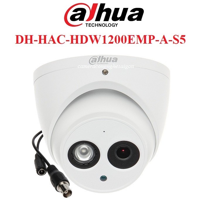 Camera hdcvi 2mp dahua hac-hdw1200emp-a-s5 - tích hợp micro