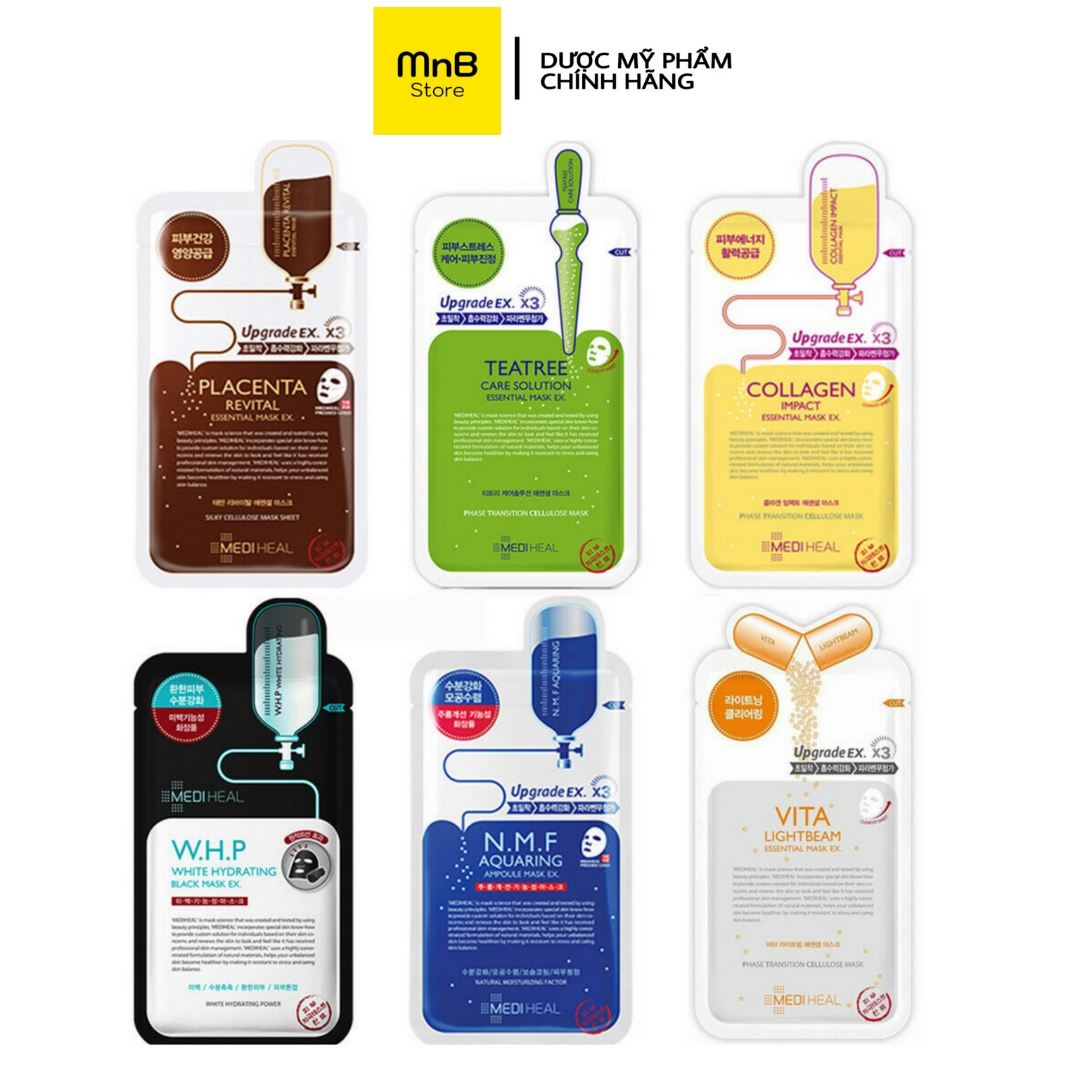 Mặt Nạ Dưỡng Trắng Da Giảm Mụn Tái Tạo Phục Hồi Da Mediheal 24ml