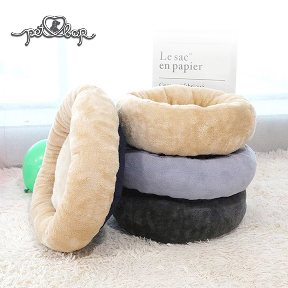 [Hoàn Tiền 10%] Ổ đệm cho chó mèo bằng nỉ lông nhiều màu sắc dày dặn, chắc chắn – Nệm tròn cho thú cưng phù hợp với mọi thời tiết