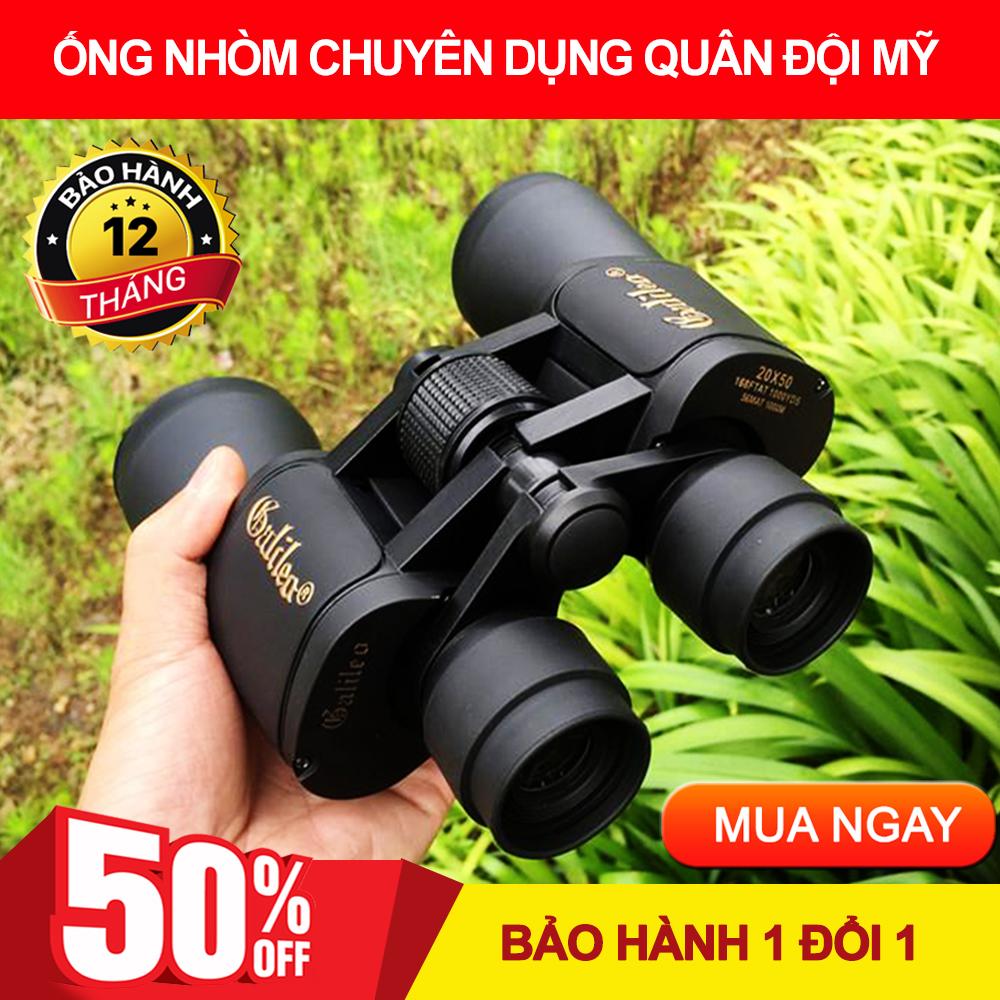 Ống Nhòm Nhìn Xa 10Km, Ống Nhòm Galileo 20X50 Hải Quân Hoa Kỳ. Ống Dòm Đặc Chủng Quân Đội Mỹ GALILEO Nét Tầm Nhìn Xa 2000m. Hàng Chuẩn Là 1 Trong Top 10 Ống Nhòm Hàng Đầu Hiện Nay.