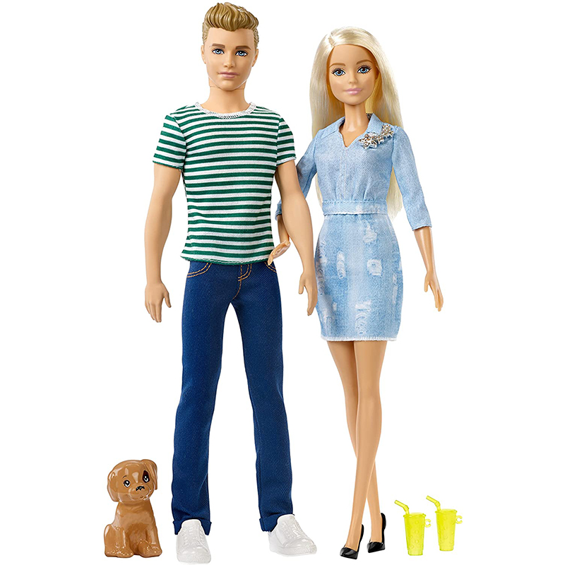 Chính hãng Mỹ Barbie Búp bê và hoàng tử Ken vài Bộ bếp chơi nhà bạn trai