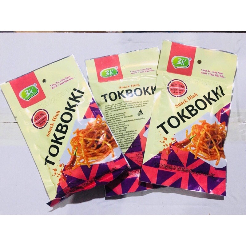 Bịch 30goi snack topoki