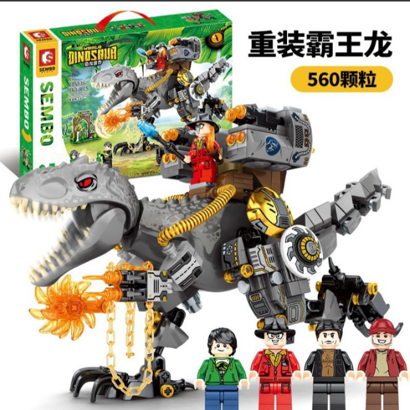 Mô hình lắp ráp lego công viên khủng long