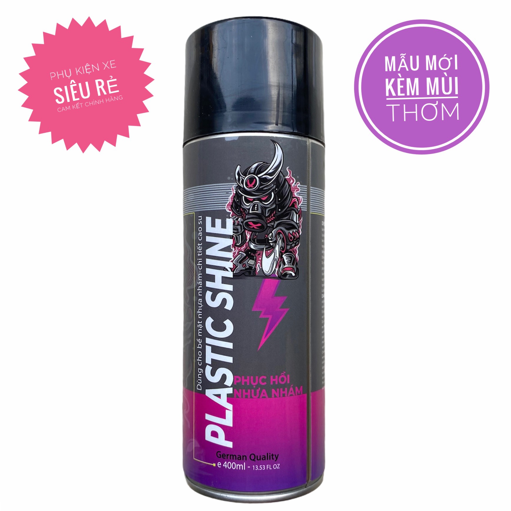 Phục hồi nhựa nhám, dưỡng đen dàn nhám SprayKing