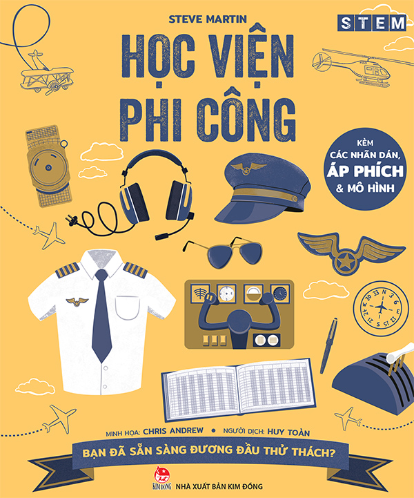 Kim đồng - stem - học viện phi công