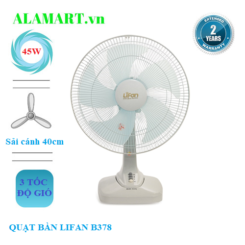 QUẠT BÀN LIFAN B-378