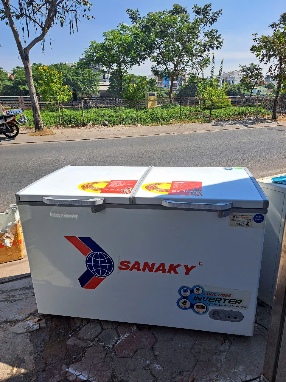 Tủ đông Sanaky 2 ngăn VH 5699W3 560lit đã qua sử dụng [lh 0769199696 chỉ giao kv hcm, vùng lân cận]