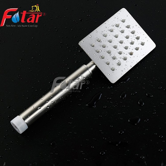 TIA NƯỚC TO TẮM ĐÃ Tay Sen Tắm Vòi Hoa Sen INOX 304 TS1 KHÔNG DÂY SEN TAY SEN VUÔNG INOX 304 vòi sen tắm