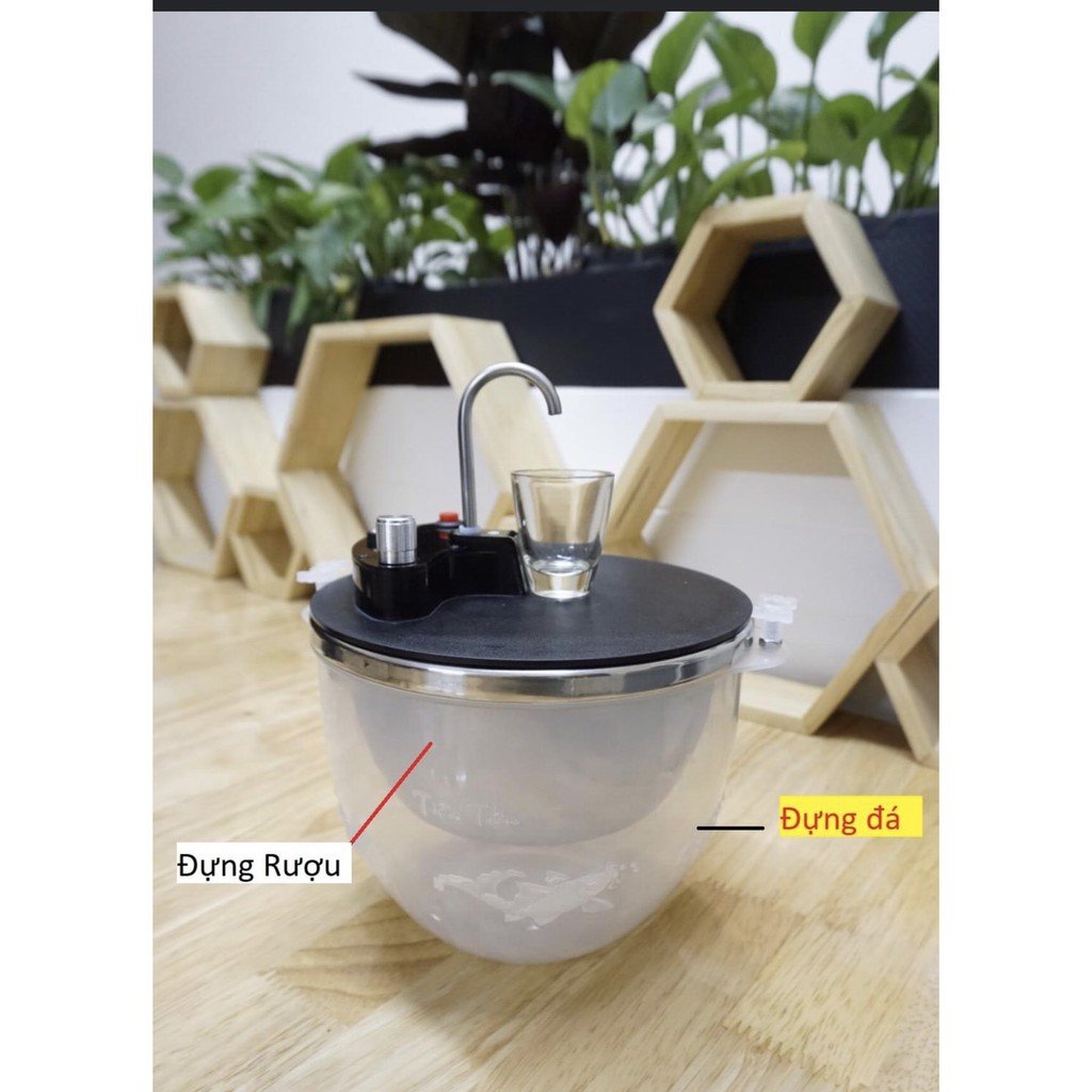 Máy Rót Rượu Cảm Ứng Tự Động Thông Minh, Bình Rót Cảm Ứng Thông Minh