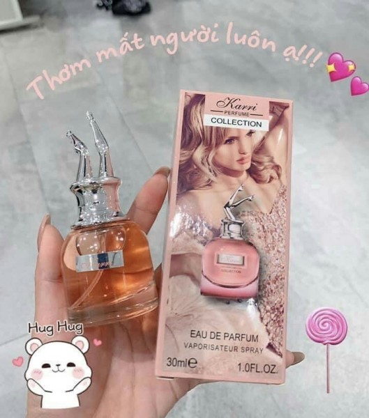 Nước Hoa Nữ Chân Dài Karri Perfume Collection 30ml Siêu Thơm Và Quyến Rũ, Nuoc Hoa Nu Mùi Hương Ngọt Ngào Khiến Chàng Say Đắm, Hàng Nội Địa Trung Bản Mini Nhỏ Toả Hương Xa , Lưu Hương Lâu Giá Rẻ