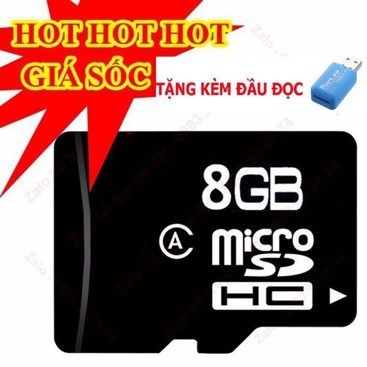 Thẻ nhớ MicroSD Class 10 , Đa dạng dung lượng phù hợp với mọi nhu cầu mở rộng bộ nhớ của bạn , Bảo hành 1 đổi 1 trong 1 tháng