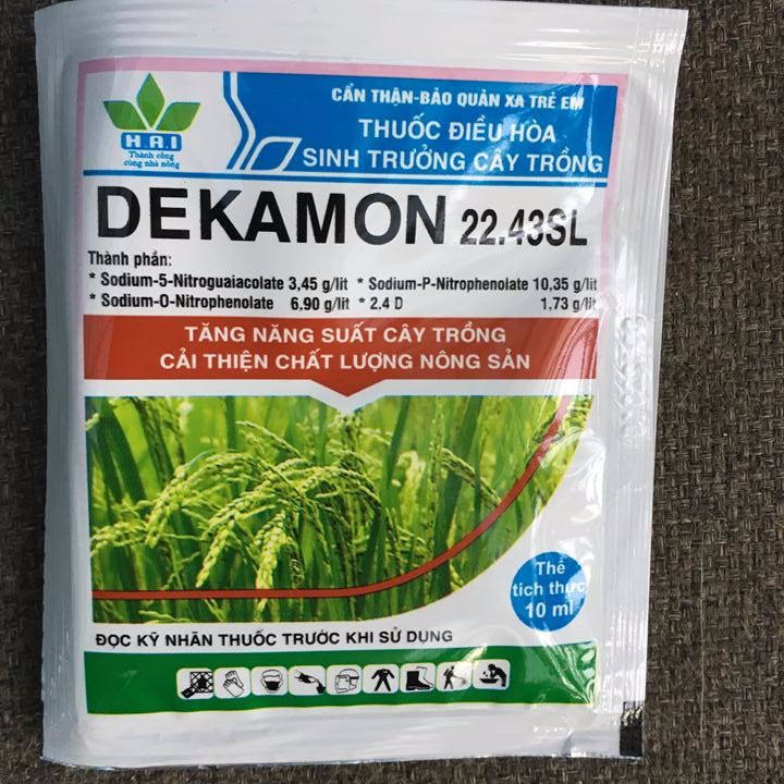Thuốc kích thích điều hòa sinh trưởng cây trồng DEKAMON 22,43L gói 10ml