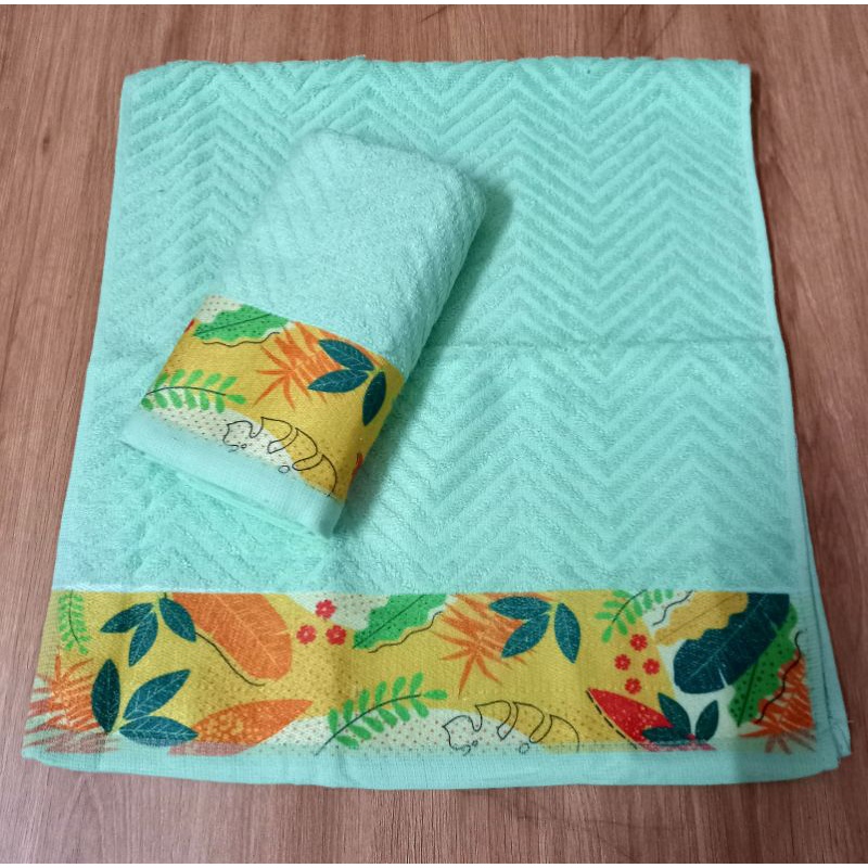 Khăn tắm cao cấp 35×75cm - giao màu ngẫu nhiên