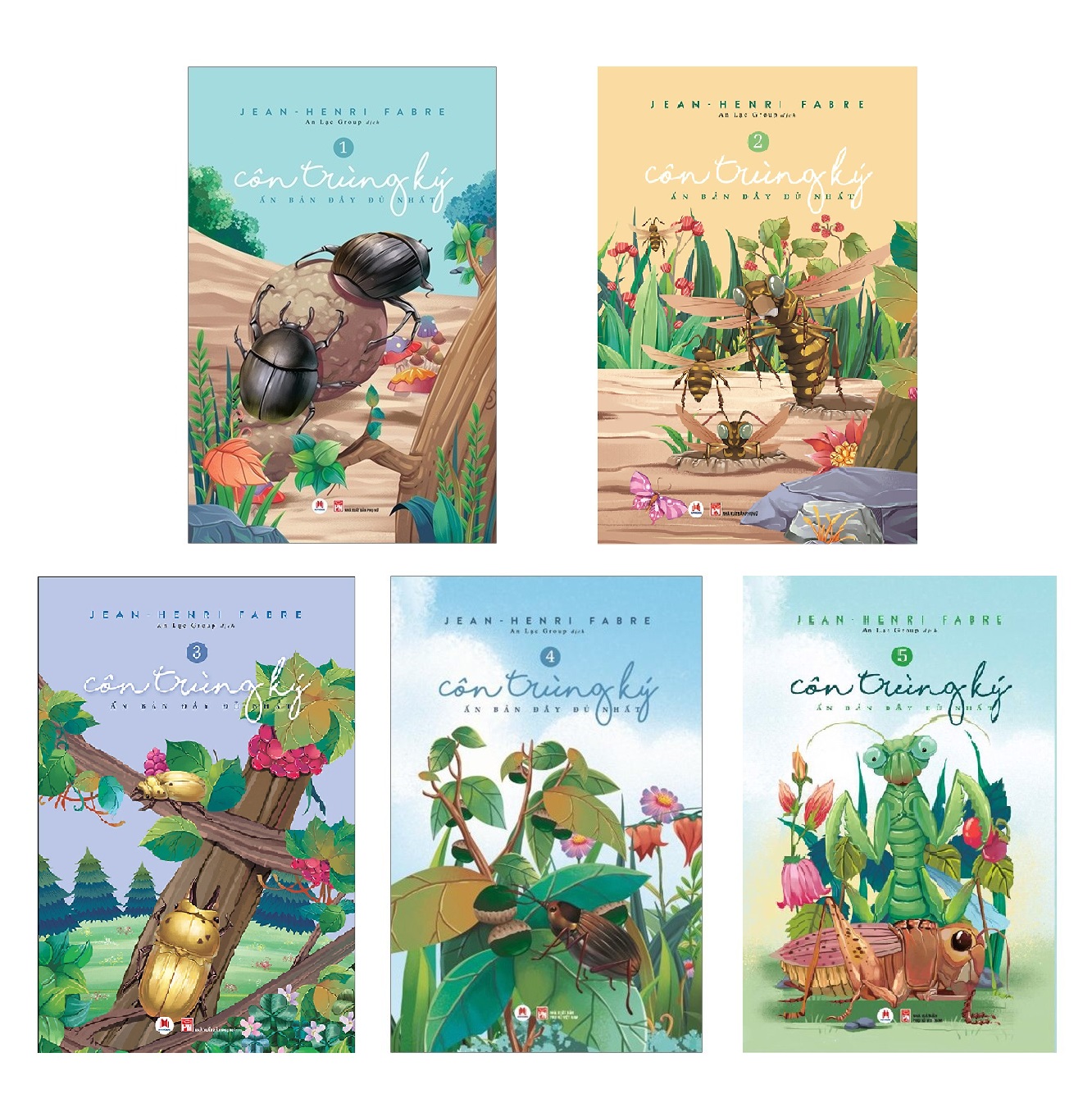 Bộ côn trùng ký - combo 5 tập