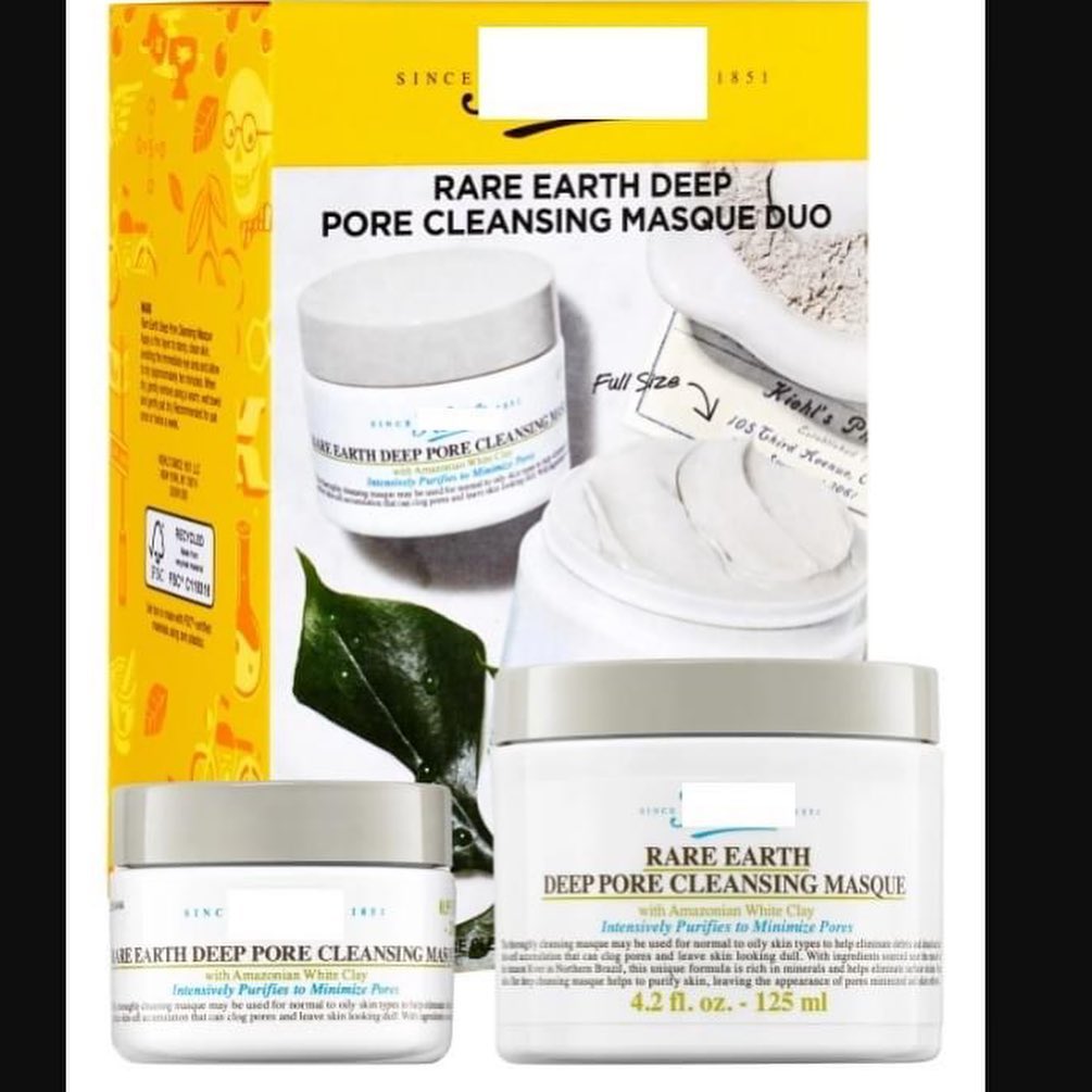 Mặt nạ đất sét ki.ehl bản mỹ 28g - 125ml + 4% lazada