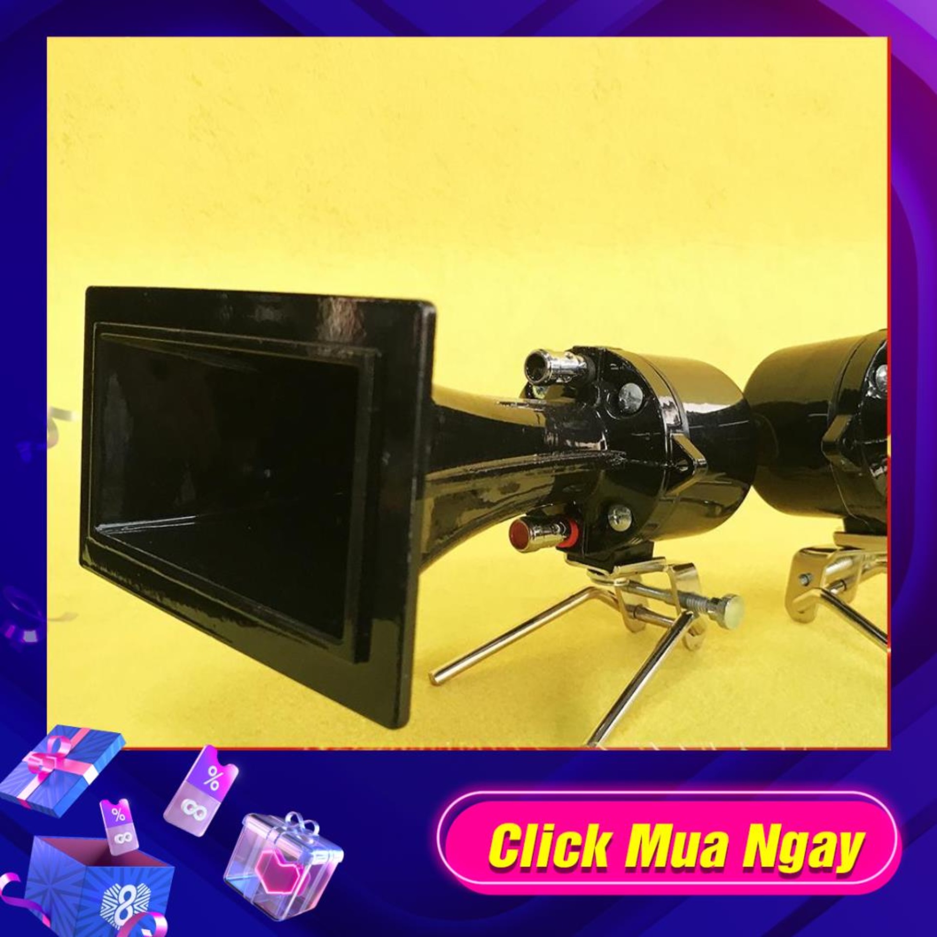 Loa Treble Họng Đúc Nhôm PT-3 bổ sung treble cho loa thiếu treble cực hay cho dàn âm thanh nghe nhạc