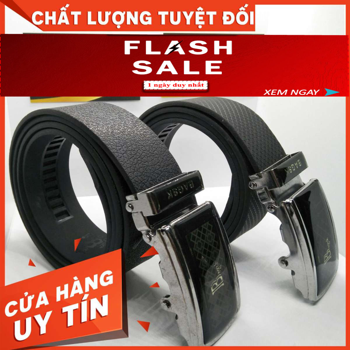 Thắt Lưng nam Dây Cao Su - Mặt khóa lăn Cực Kì Bền Và Hợp Thời Trang