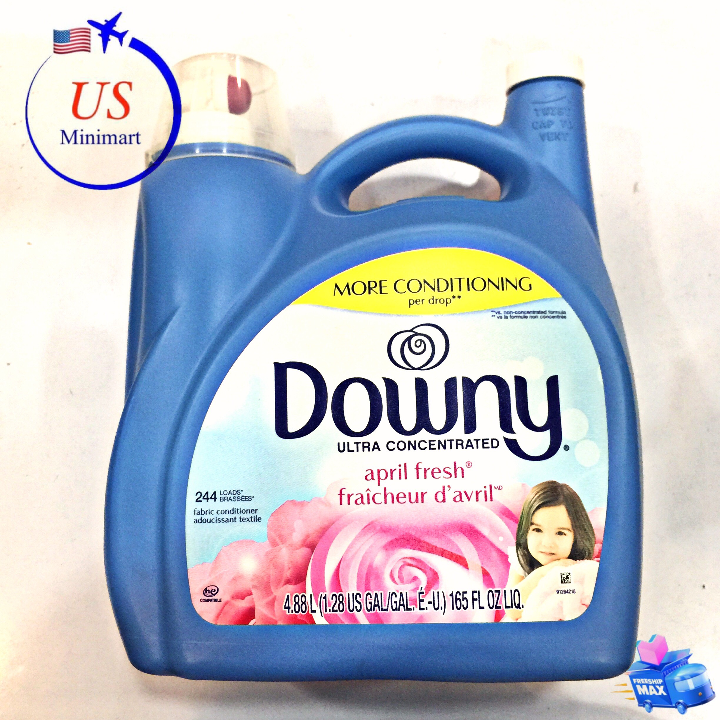 Nước xả vải ultra downy của mỹ