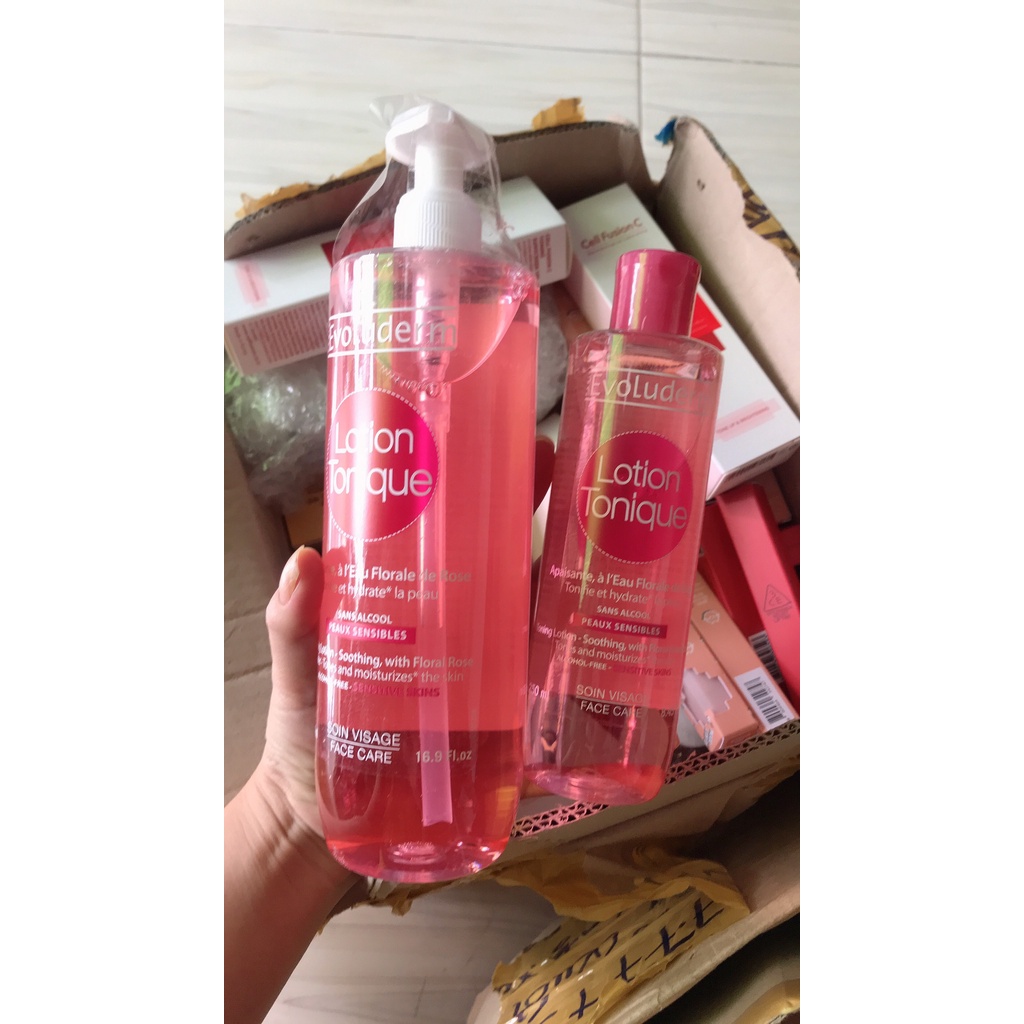 Nước hoa hồng giữ ẩm Evoluderm Lotion Tonique
