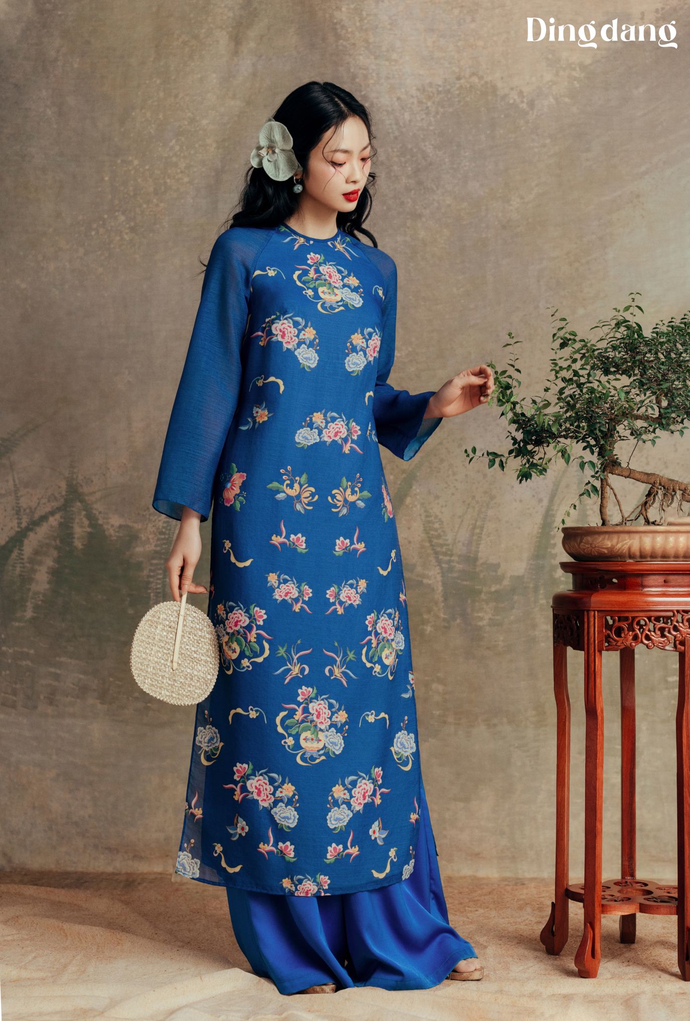Áo dài ngũ phúc - đing đang