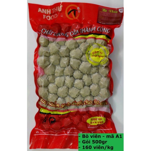 Bò viên anh thư ( chỉ giao hỏa tốc trong vòng 2h,chỉ ship hcm)
