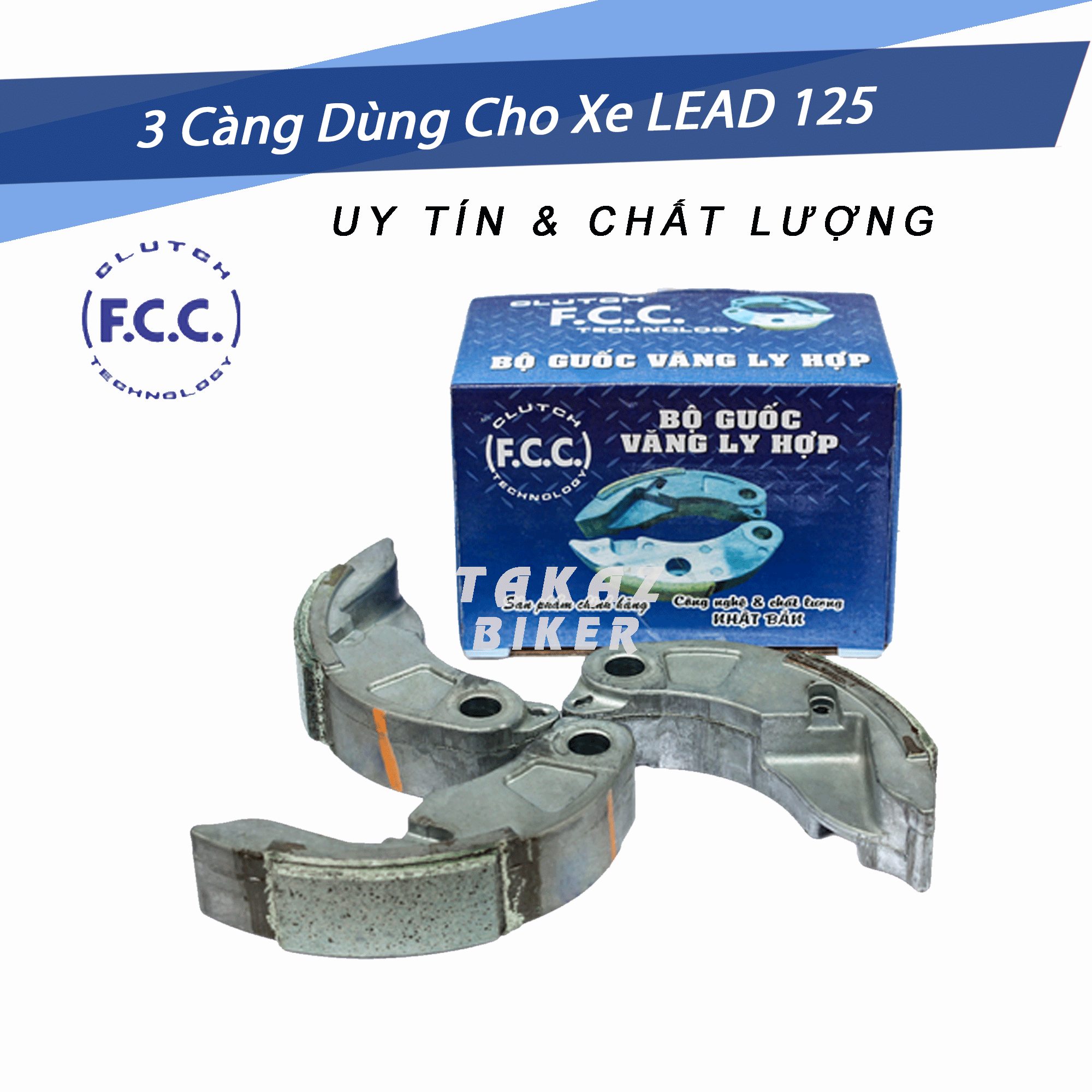 Bố ba càng fcc công nghệ japan dùng cho xe : honda lead 125