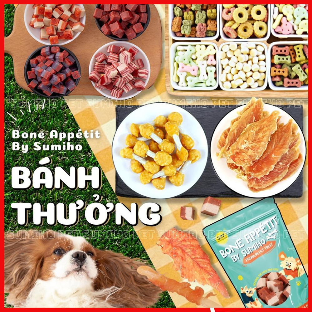 Dog treat Bone Appétit by Sumiho (100gr) suitable for dogs from 2months old