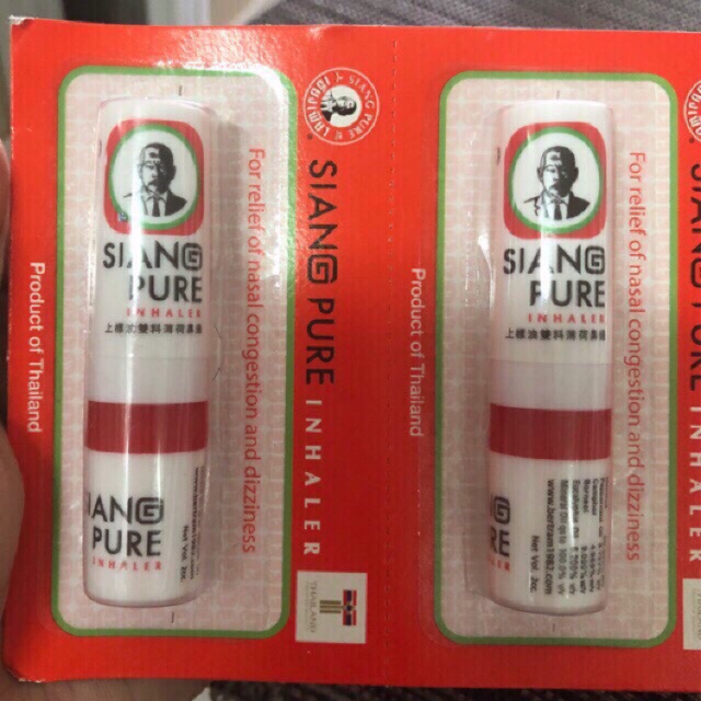 Ống hít thông mũi Siang Pure Inhaler - Cực Kỳ Hiệu Quả