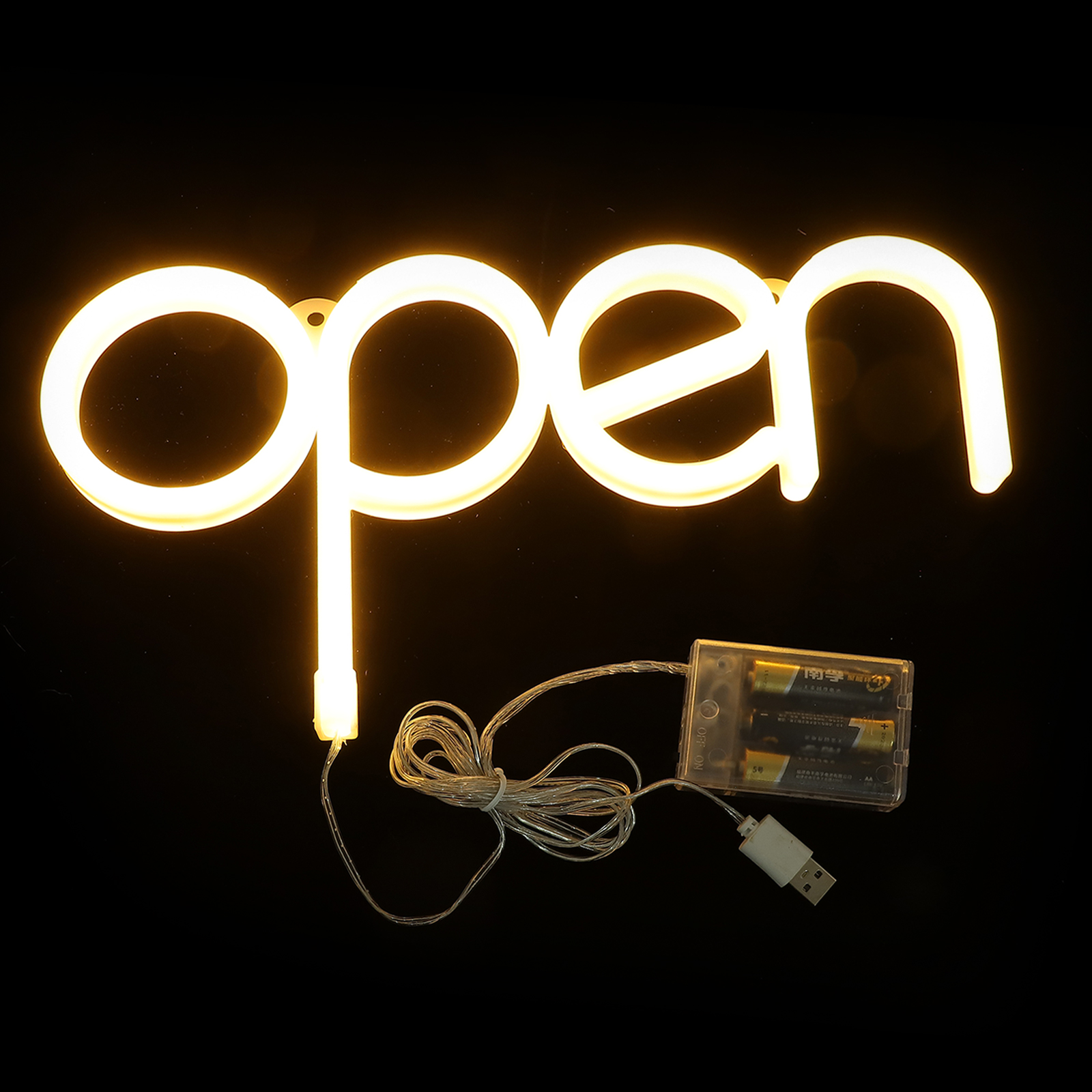 Leetshop Window Decor Decorations LED Light Sign Party Neon Ambient Open Signs For Business