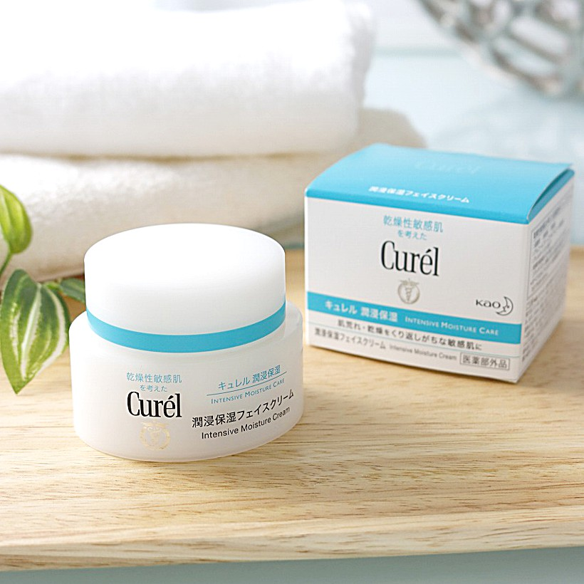 Kem dưỡng ẩm sâu cho mọi loại da Curel Intensive Moisture Cream Nhật Bản