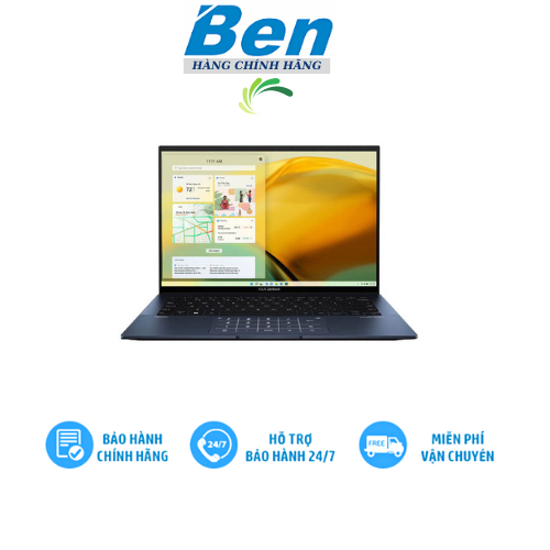 Máy tính xách tay asus zenbook 14 oled ux3402za-km218w/ intel core i5-1240h/ ram 8gb/ 512gb ssd/ intel uhd graphics