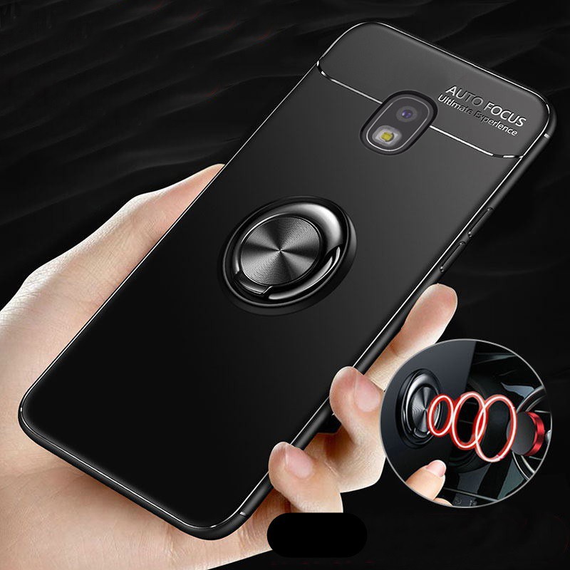 Ốp lưng samsung j7 pro cao su bracket iring
