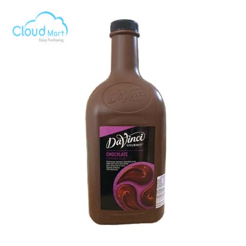 SỐT SOCOLA / CHOCOLATE SAUCE - DAVINCI GOURMET (2L)- Nguyên Vật Liệu Pha Chế - Cloud Mart