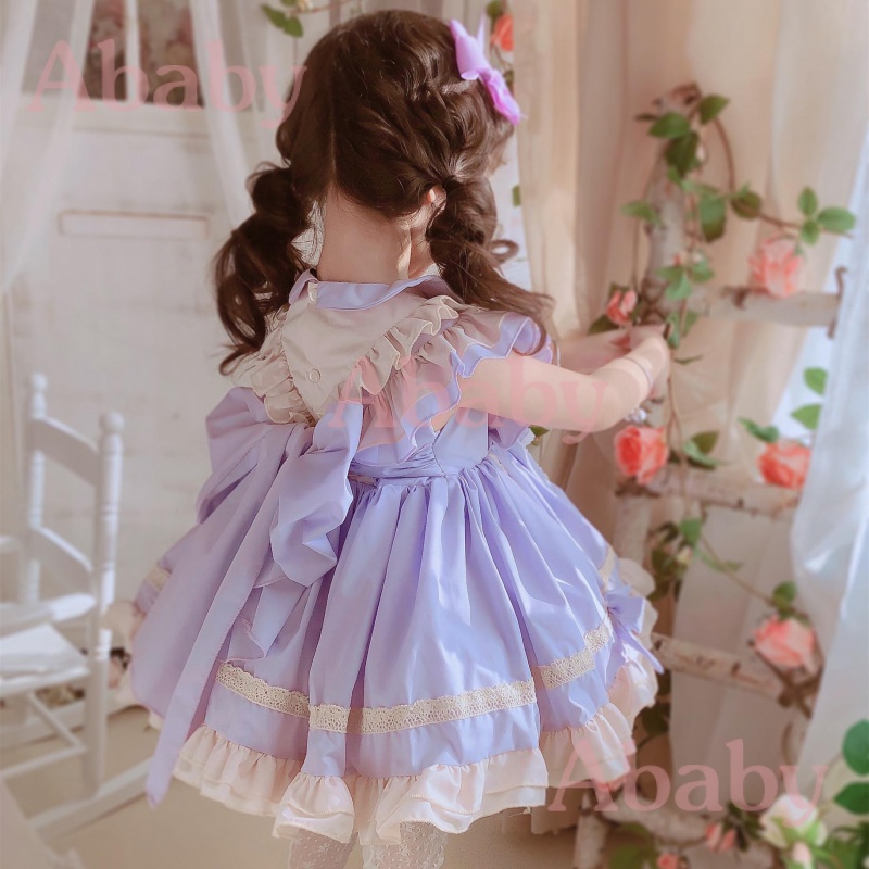 Ababy váy công chúa lolita cho bé gái váy mùa hè lolita quà tặng sinh nhật cho bé gái váy lolita barbie