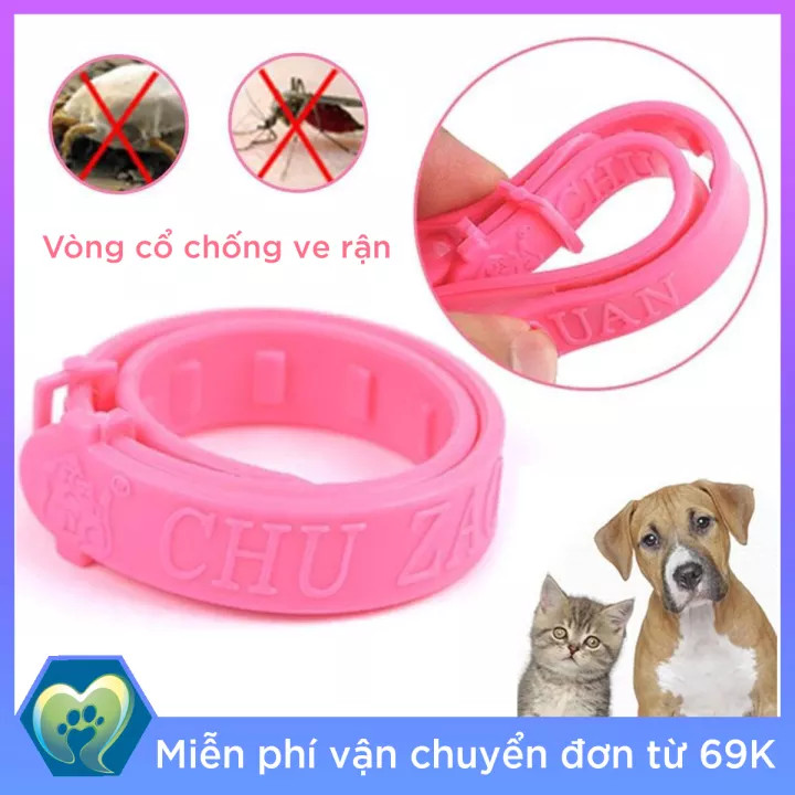 Vòng cổ chống ve rận cho chó mèo