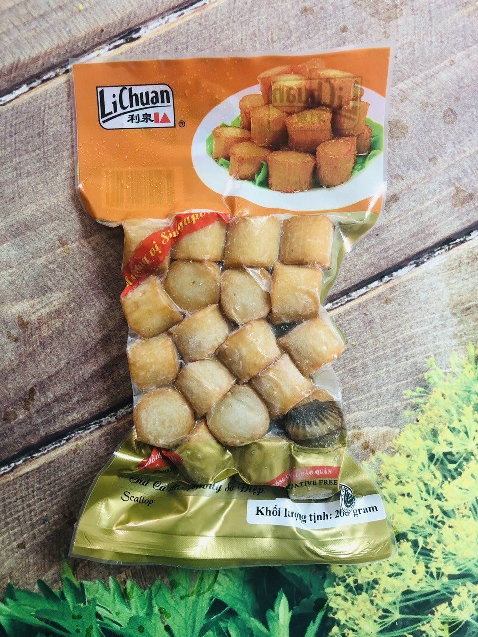 200G CHẢ SÒ ĐIỆP LI CHUAN LOẠI 1