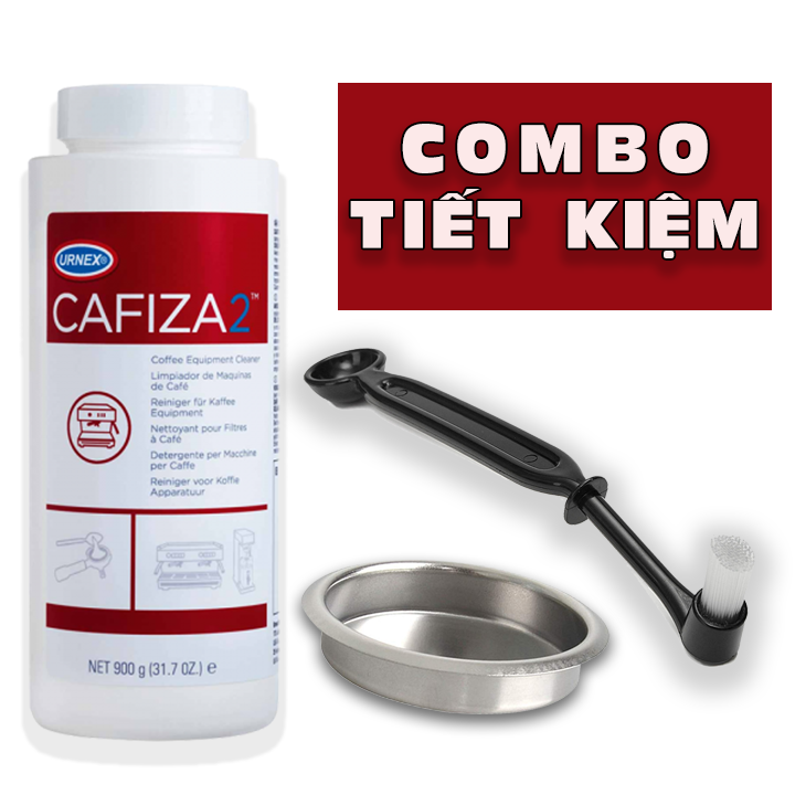 [Combo Công Cụ Vệ Sinh]  CAFIZA 2 + Cọ Vệ Sinh + Phin mù inbox 58mm
