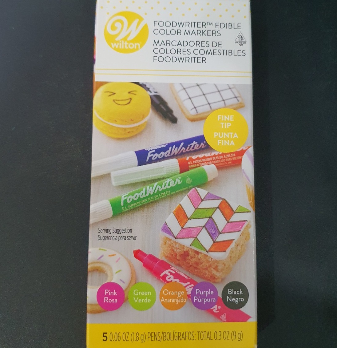 [HCM]Wilton viết vẽ màu thực phẩm - Bộ 5 cây