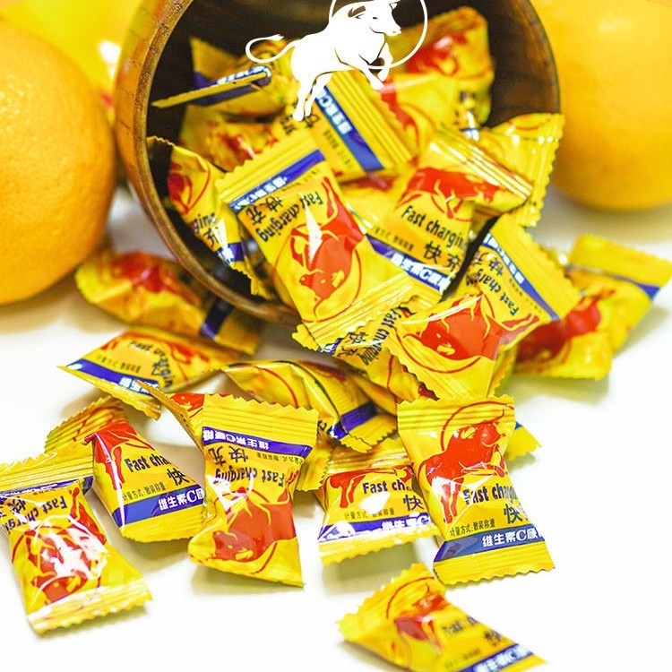 Kẹo ngậm tăng lực redbull vị bò húc jintian gói 100g
