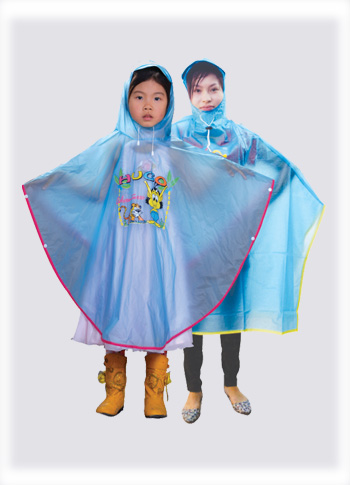 Áo mưa cánh bướm cho bé từ  5 - 7 tuổi ( 1,1  - 1,2 m)