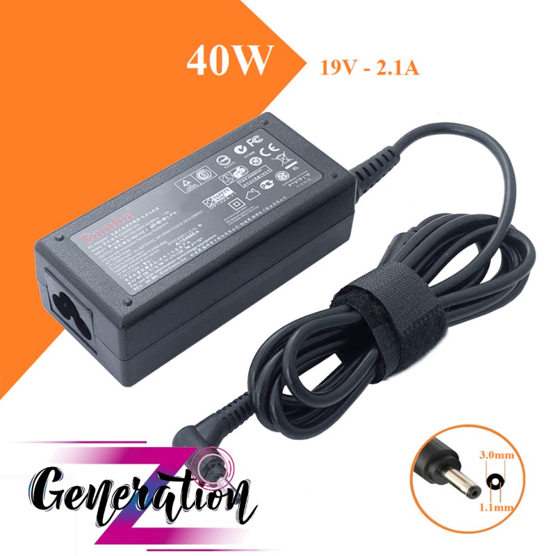 Bộ sạc laptop samsung 19v - 2.1a đầu nhỏ - adapter samsung 19v - 2.1a đầu nhỏ