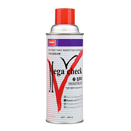 Dung dịch kiểm tra mối hàn chất thấm mega check penetrant nabakem - penetrant