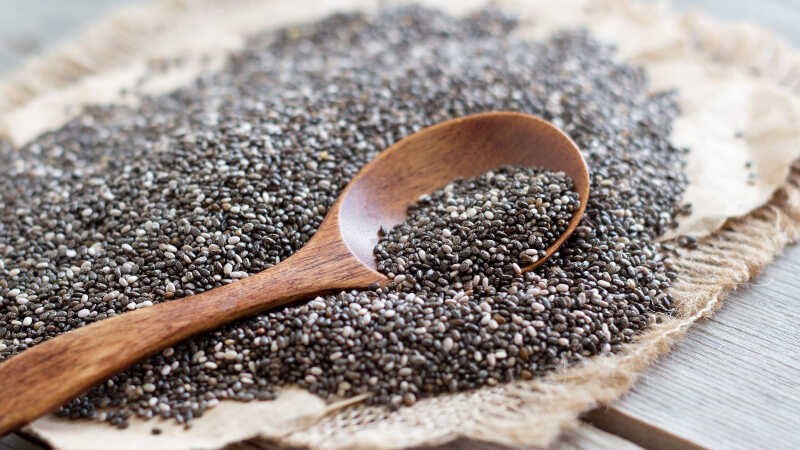 500g hạt chia đen úc