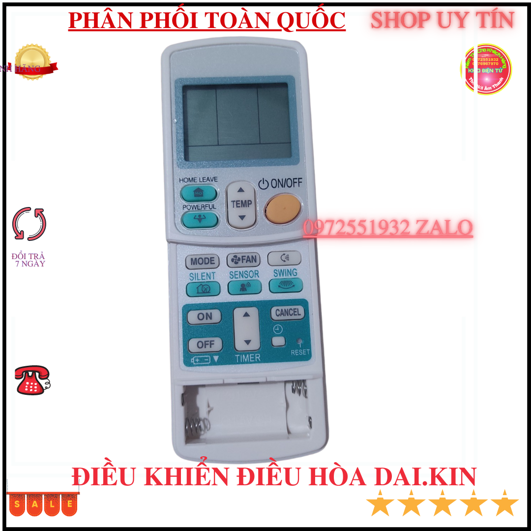 Điều khiển điều hòa remote điều hòa đa năng DAI.KINN