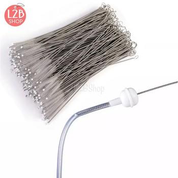 Que cọ rửa ống hút bón sữa dây hút mũi dài 17cm