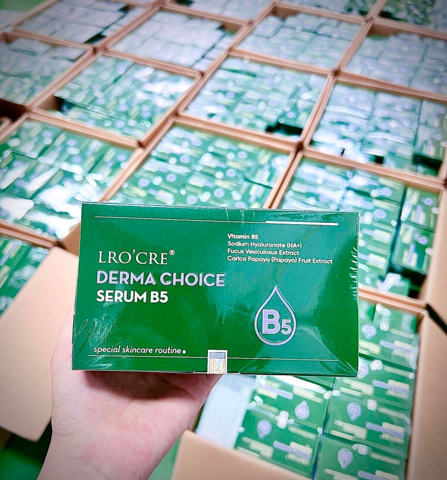 Serum B5 Lro'cre giúp dưỡng ẩm, làm mềm và làm dịu da ngăn ngừa lão hóa da