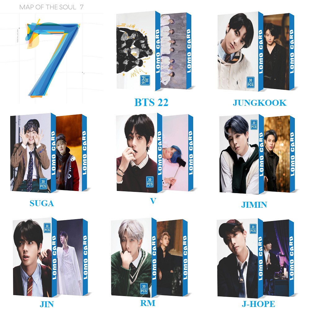 Lomo Card BTS