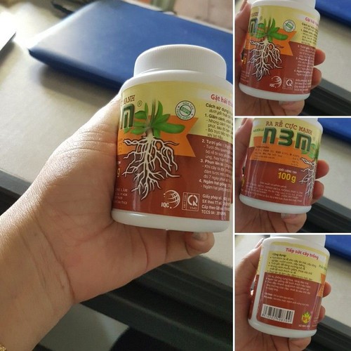 Phân bón lá n3m ra rễ cực mạnh - 100gr /hủ